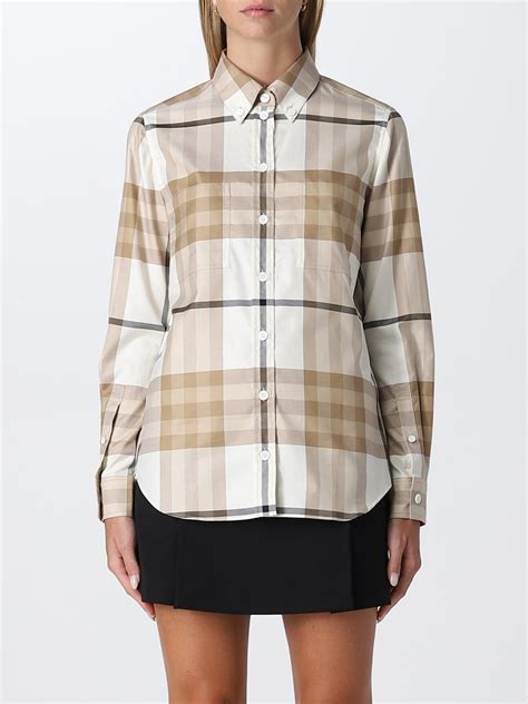 prix chemise burberry femme|Chemise en coton (Blanc) .